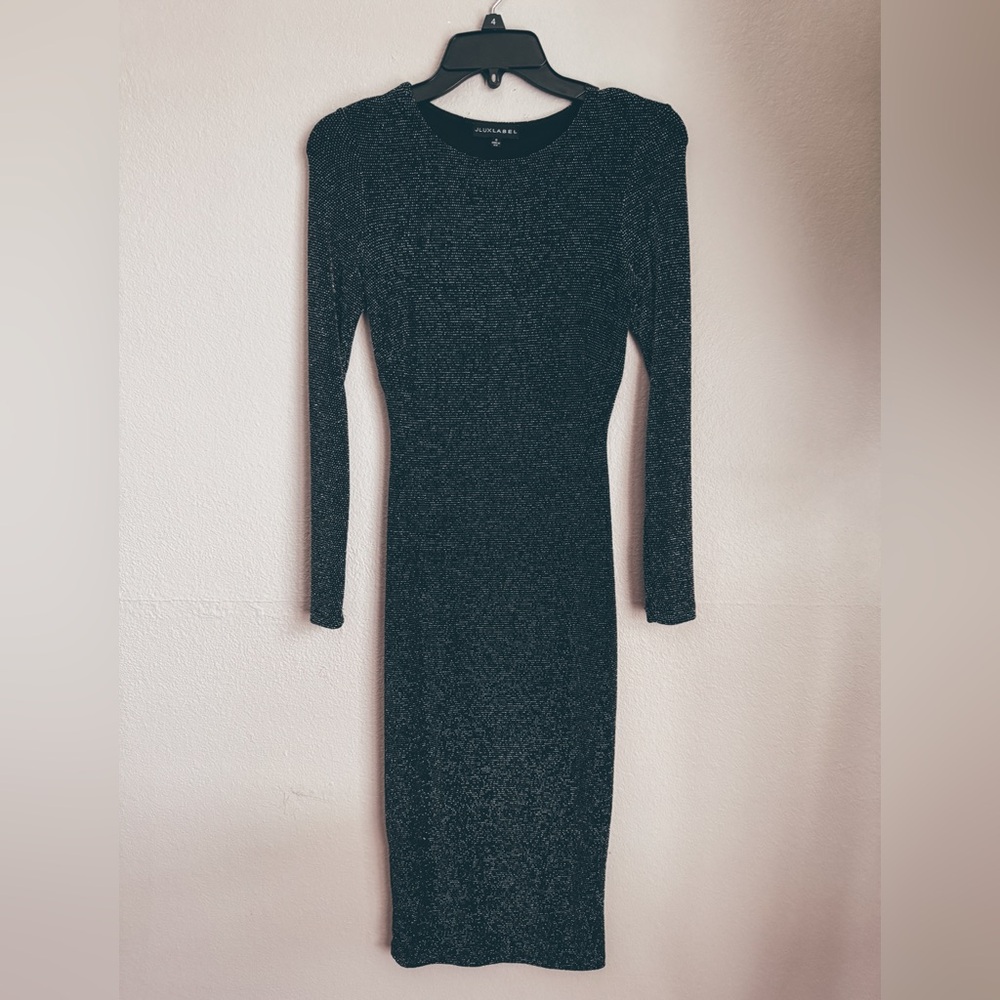 Midi long sleeve dress by JLUXLABEL
